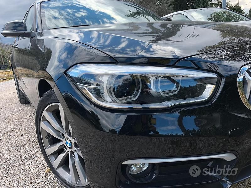 Usata BMW 116 116 CV (85 kW) 2016 Nero Utilitaria