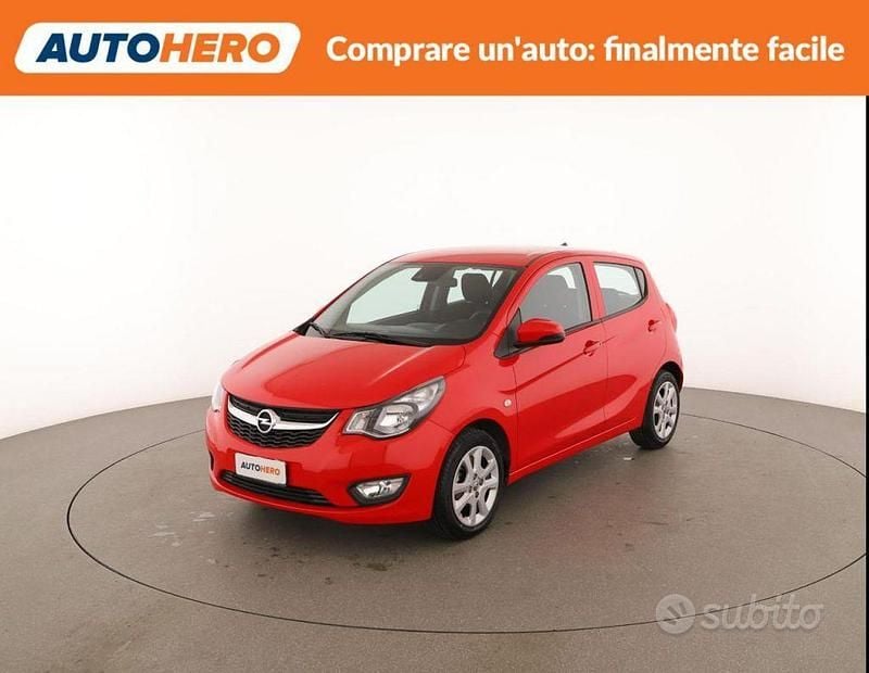 Usata Opel Karl 75 CV (55 kW) 2016 Rosso Utilitaria