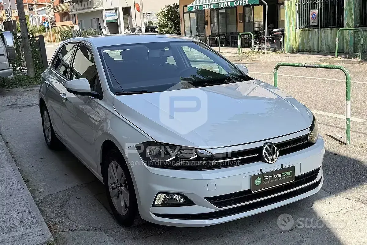 Usata VW Polo Comfortline 80 CV (58 kW) 2019 Bianco Utilitaria