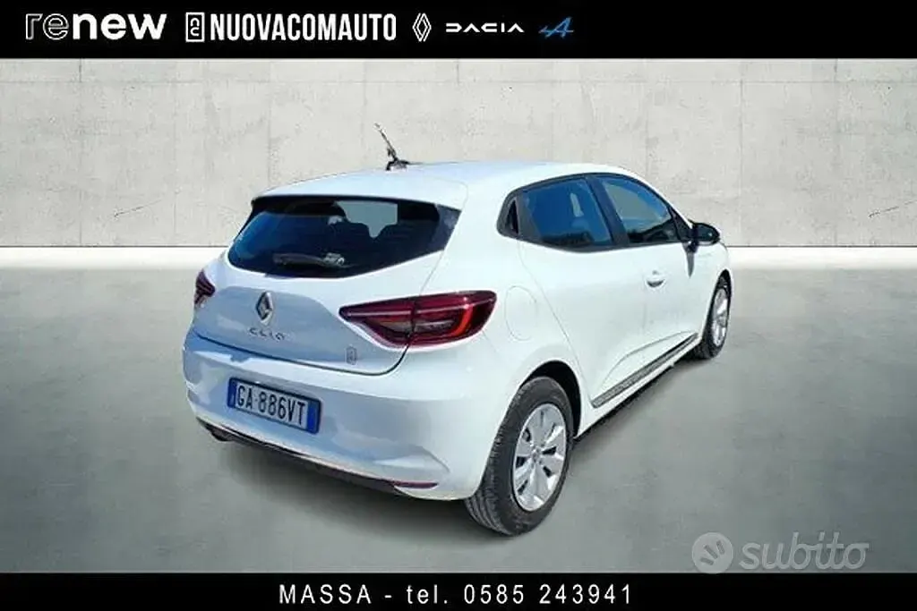 Usata Renault Clio V Zen 101 CV (74 kW) 2020 Bianco Berlina