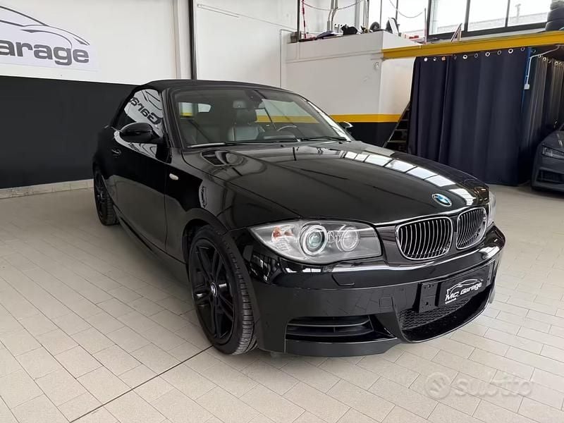 Usata BMW 135 Cabriolet M Sport 306 CV (225 kW) 2009 Nero Cabrio