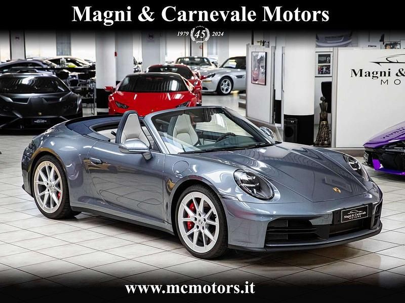 Nuova Porsche 911 Carrera S Cabriolet Sport 480 CV (353 kW) 2025 Grigio vanadio Cabrio