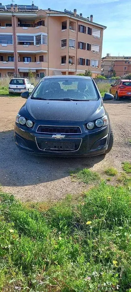 Usata Chevrolet Aveo LT 84 CV (61 kW) 2011 Nero Berlina