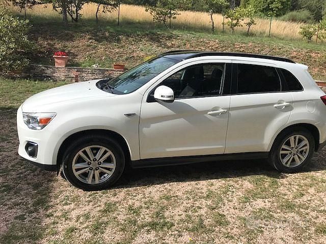 Usata Mitsubishi ASX Instyle 150 CV (110 kW) 2014 Bianco SUV