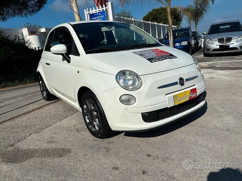 Usata Fiat 500 Sport 69 CV (50 kW) 2009 Bianco Coupé