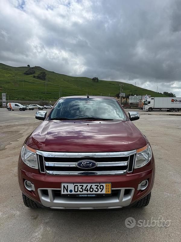 Usata Ford Ranger Limited 150 CV (110 kW) 2014 Rosso Pick-up