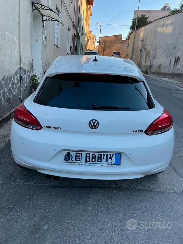 Usata VW Scirocco 140 CV (102 kW) 2008 Bianco Coupé