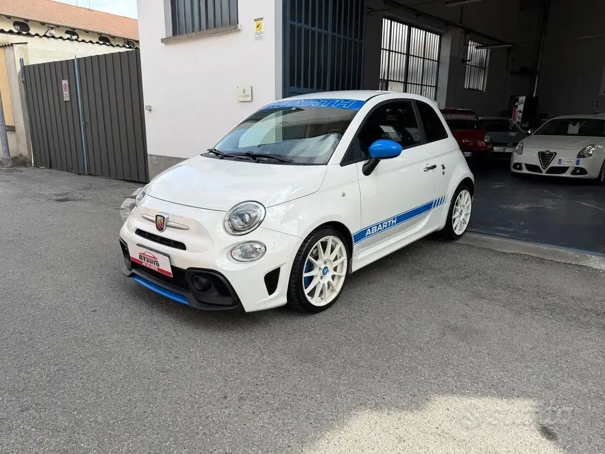 Usata Abarth 595 145 CV (106 kW) 2018 Bianco Berlina