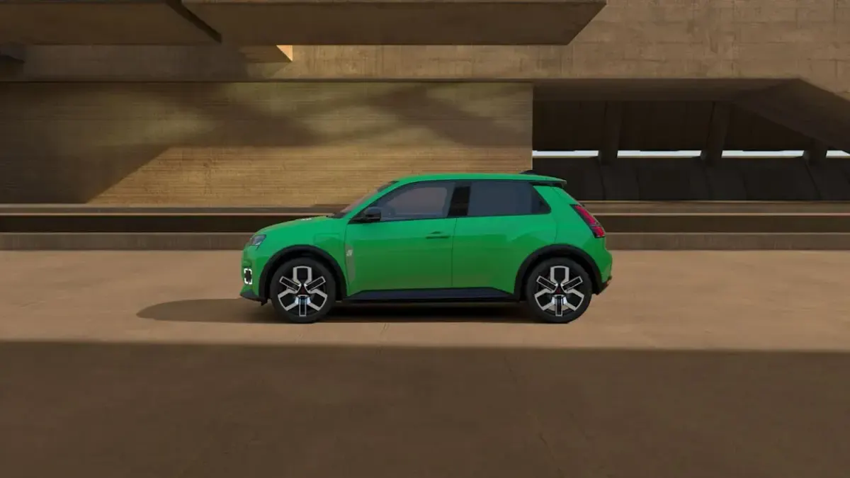 Nuova Renault 5 E-Tech Urban 88 kW (120 CV) 2026 Verde pop! Berlina