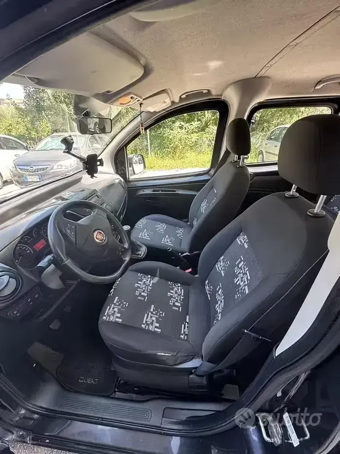 Usata Fiat Qubo Trekking 73 CV (53 kW) 2012 Nero Monovolume