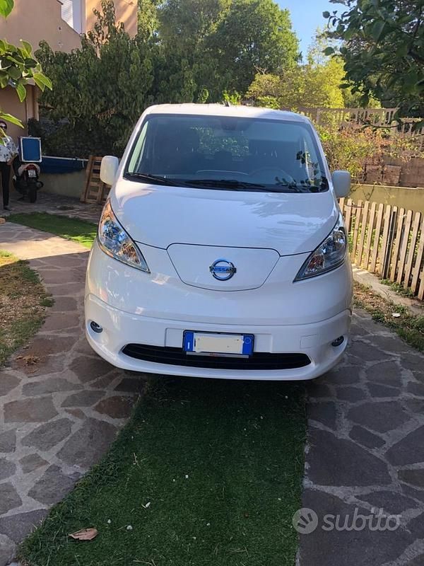 Usata Nissan e-NV200 80 kW (109 CV) 2018 Bianco Monovolume