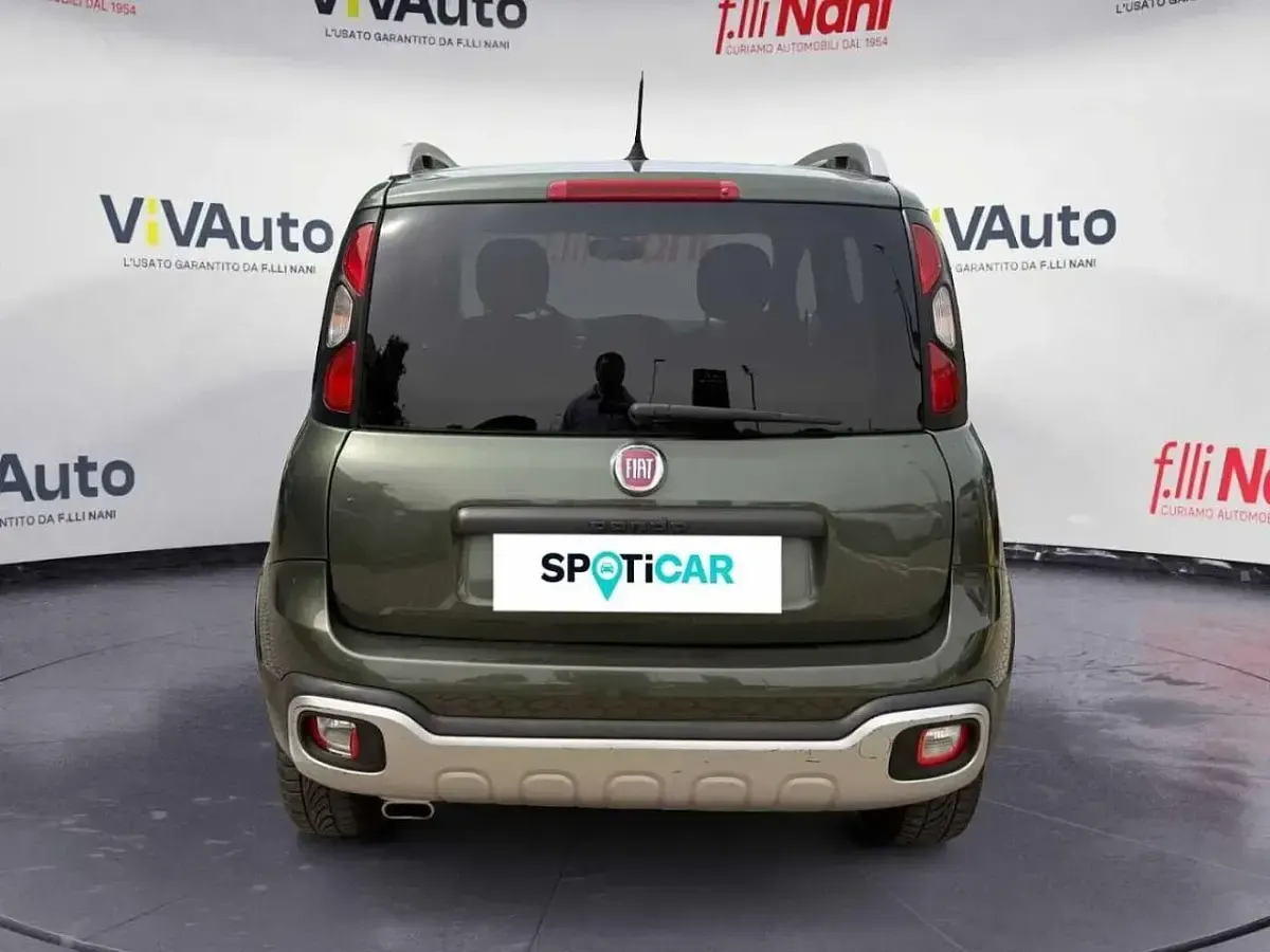 Usata Fiat Panda Cross Cross 95 CV (69 kW) 2017 Verde Utilitaria