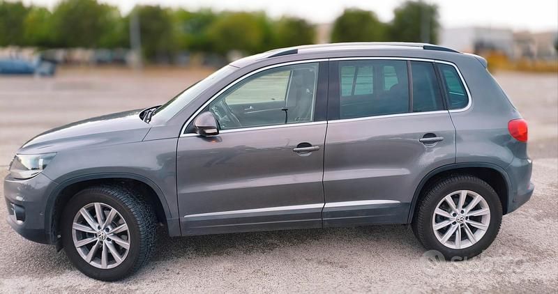 Begagnad VW Tiguan Sport 140 HK (102 kW) 2015 Grå SUV