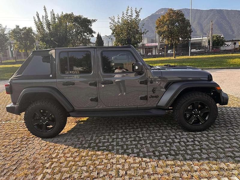 Usata Jeep Wrangler Sahara 200 CV (147 kW) 2019 Grigio SUV
