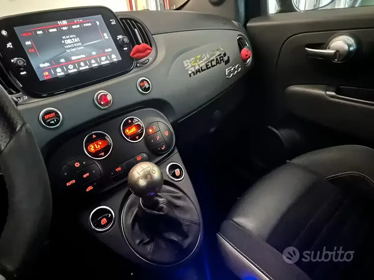 Usata Abarth 595 Competizione 180 CV (132 kW) 2017 Nero Utilitaria