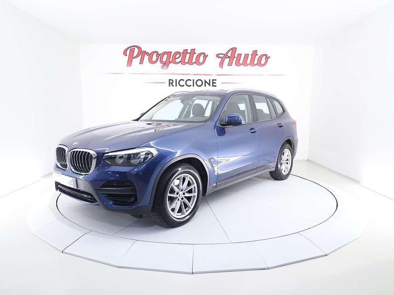 Usata BMW X3 Advantage 190 CV (139 kW) 2021 Phytonic blue metallic SUV