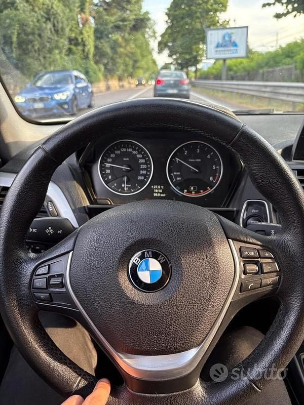 Usata BMW 118 M Sport 143 CV (105 kW) 2013 Grigio Utilitaria