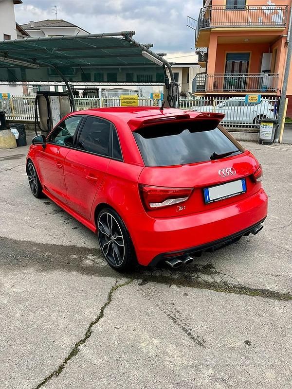 Usata Audi S1 Sportback 231 CV (169 kW) 2016 Rosso Utilitaria