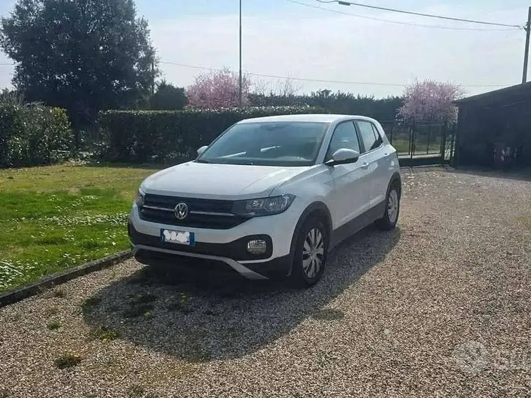 Usata VW T-Cross 95 CV (69 kW) 2020 Bianco SUV