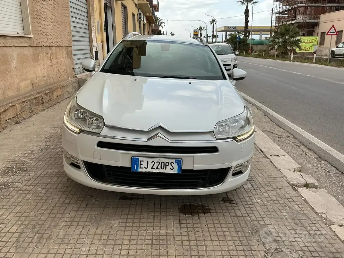 Usata Citroën C5 Seduction 111 CV (81 kW) 2011 Bianco Berlina