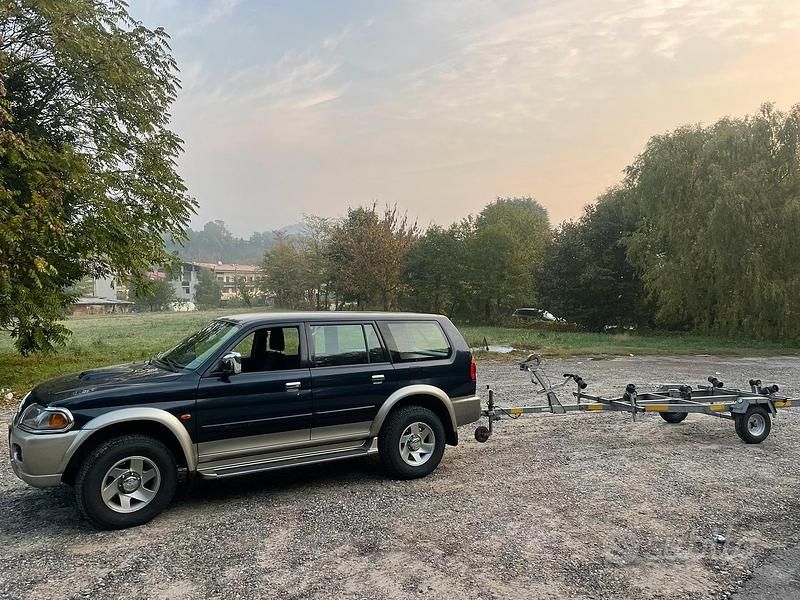 Usata Mitsubishi Pajero Sport 2002 Blu SUV