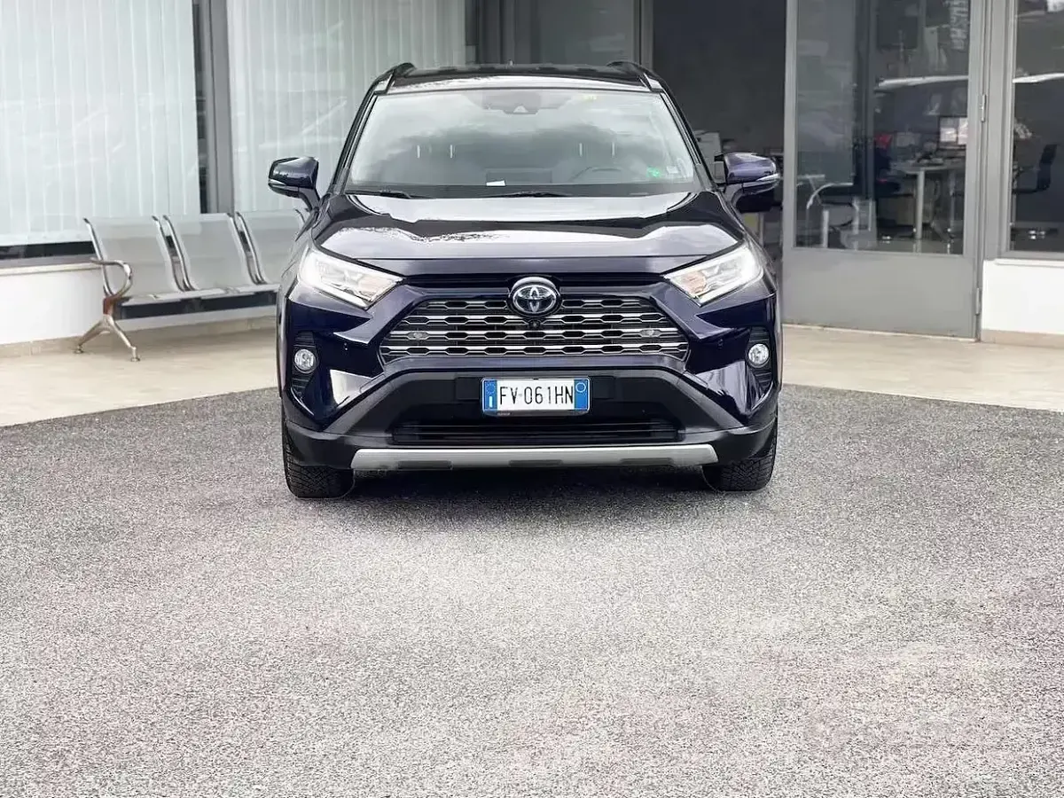 Usata Toyota RAV4 Hybrid 178 CV (130 kW) 2019 Blu/azzurro SUV