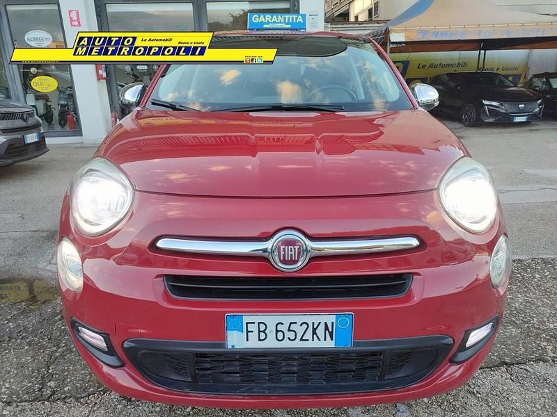 Usata Fiat 500X City Look 95 CV (69 kW) 2015 Rosso SUV