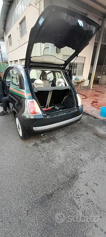 Usata Fiat 500 2009 Nero Utilitaria
