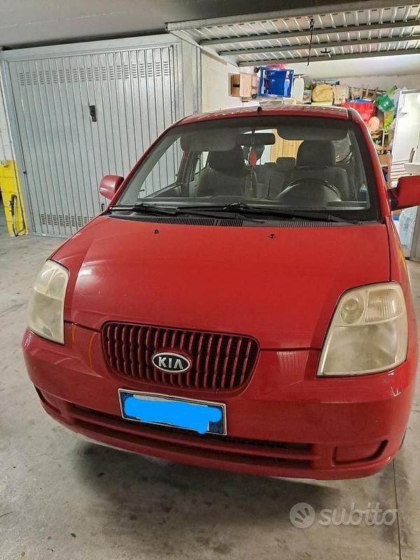 Usata Kia Picanto 2007 Rosso Utilitaria