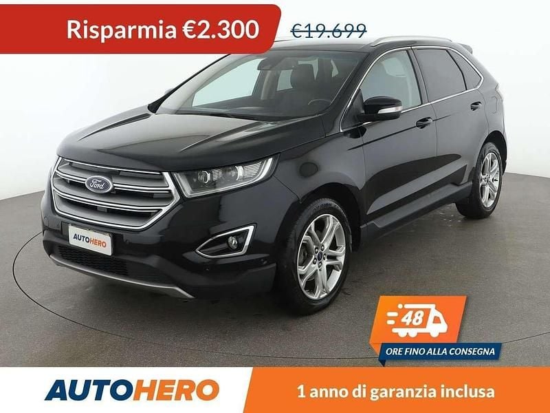 Nero Usata 2017 Ford Edge Titanium SUV | 17.399 € (Buon prezzo) - Immagine 1/4