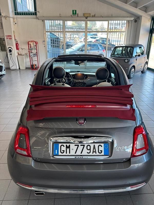 Usata Fiat 500C Dolcevita 69 CV (50 kW) 2022 Grigio Cabrio