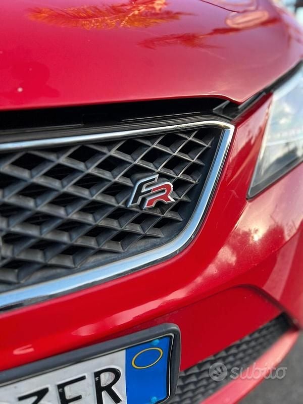 Usata Seat Ibiza FR 86 CV (63 kW) 2014 Rosso Berlina