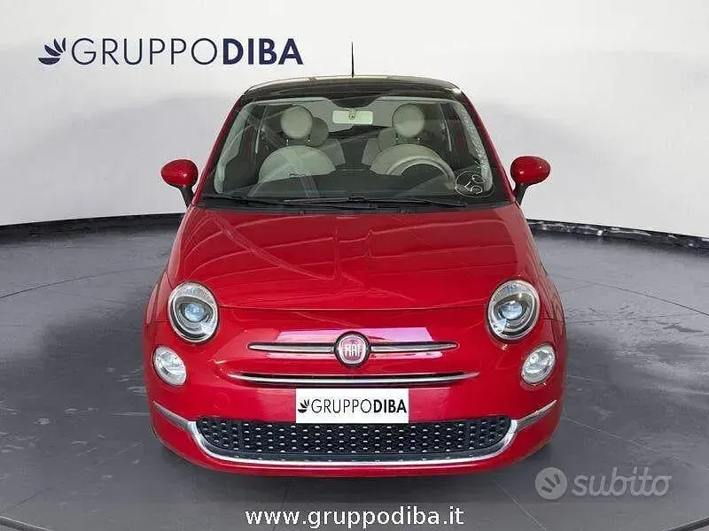 Usata Fiat 500 Lounge 69 CV (50 kW) 2016 Rosso Berlina