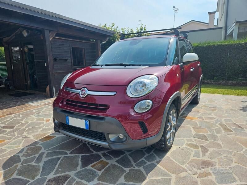 Usata Fiat 500L Trekking 95 CV (69 kW) 2016 Rosso Monovolume