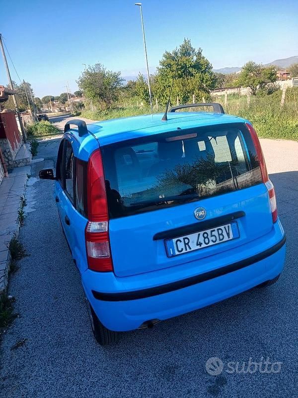 Usata Fiat Panda 2004 Blu Utilitaria