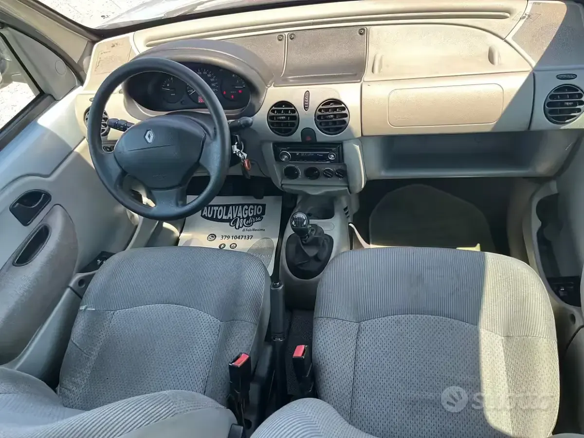 Usata Renault Kangoo 64 CV (47 kW) 2002 Grigio Monovolume