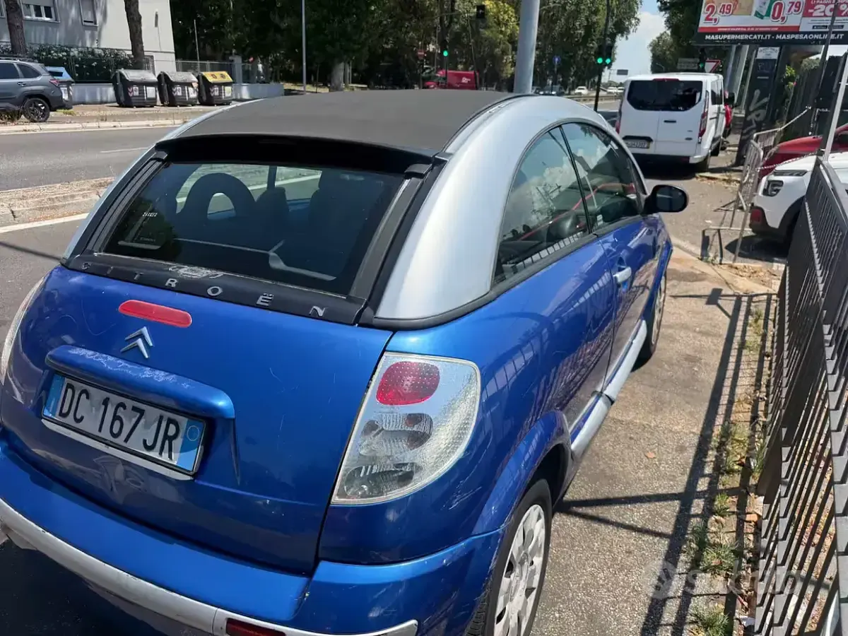 Usata Citroën C3 Pluriel Exclusive 68 CV (50 kW) 2008 Bluazzurro Cabrio