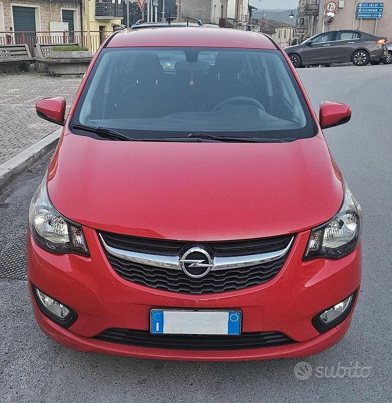 Usata Opel Karl 75 CV (55 kW) 2016 Rosso Utilitaria