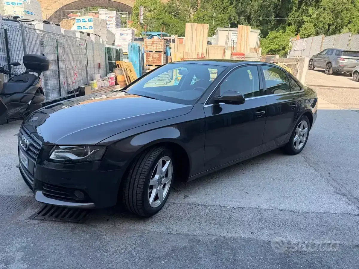 Usata Audi A4 Ambiente 160 CV (117 kW) 2010 Nero Berlina