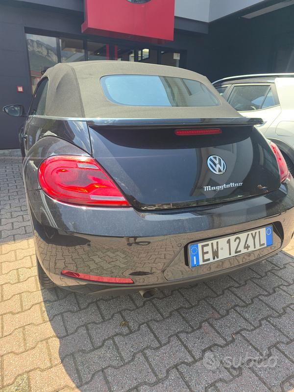 Usata VW Beetle Cabriolet 105 CV (77 kW) 2014 Nero Cabrio