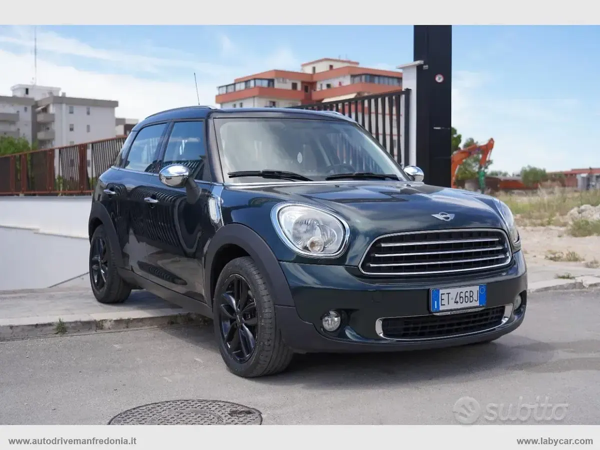 Usata Mini Cooper D Countryman 111 CV (81 kW) 2013 Verde SUV