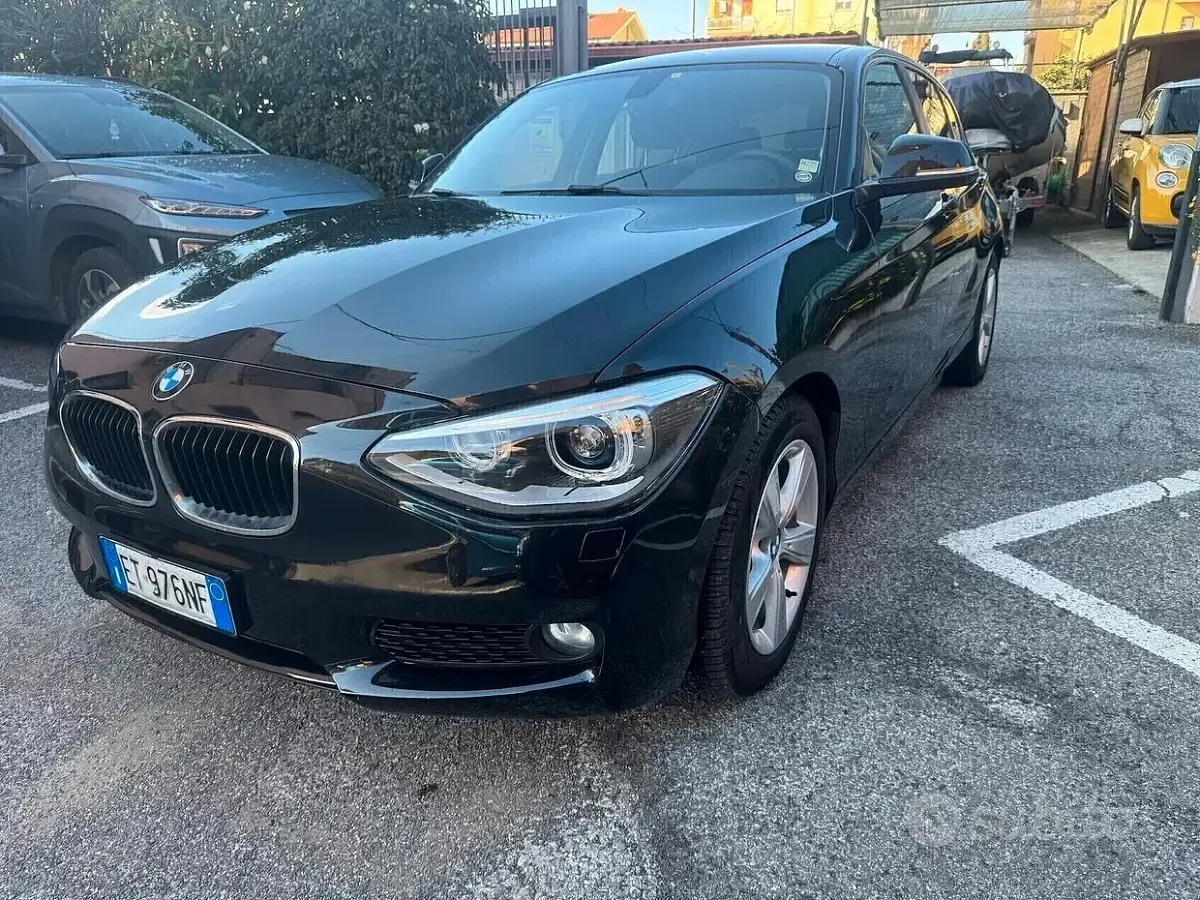 Usata BMW 116 Efficient Dynamics 116 CV (85 kW) 2014 Nero Utilitaria