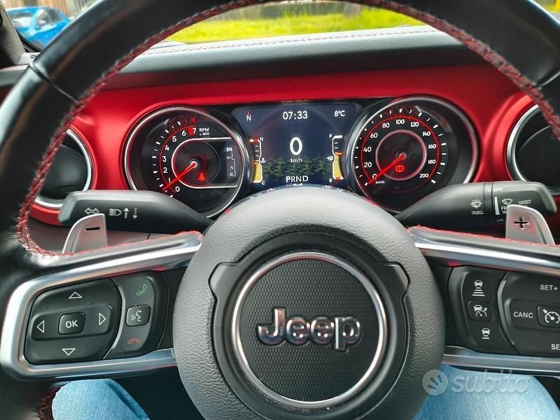 Usata Jeep Gladiator Rubicon 284 CV (208 kW) 2021 Nero Pick-up