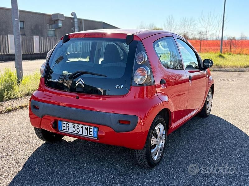Usata Citroën C1 68 CV (50 kW) 2013 Rosso Utilitaria