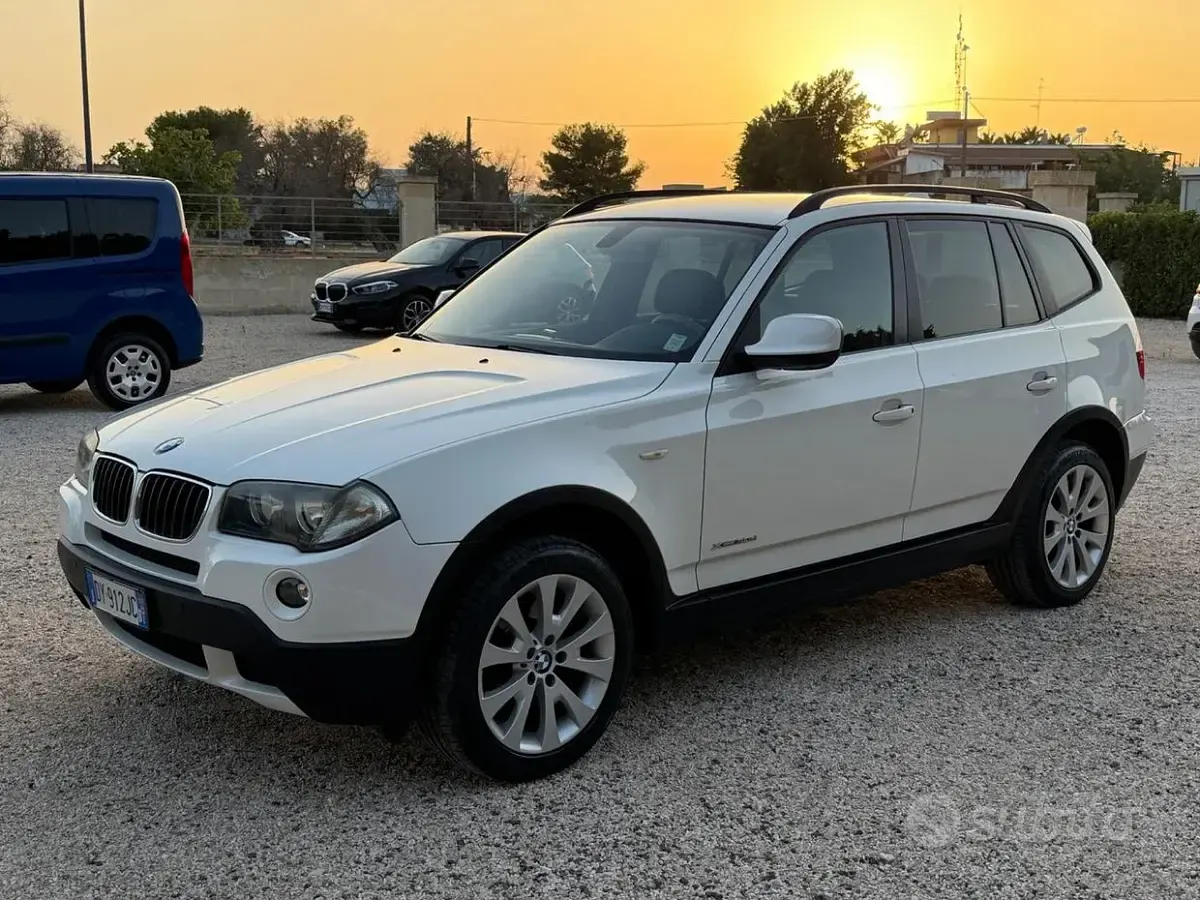 Usata BMW X3 177 CV (130 kW) 2009 Bianco SUV