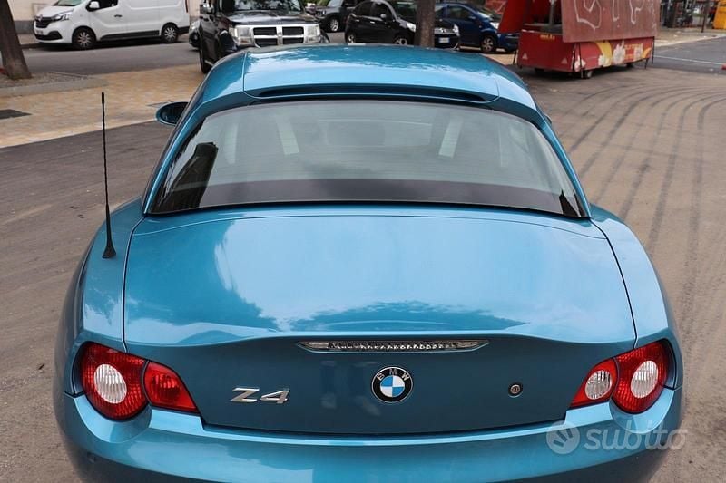 Usata BMW Z4 150 CV (110 kW) 2005 Blu Cabrio