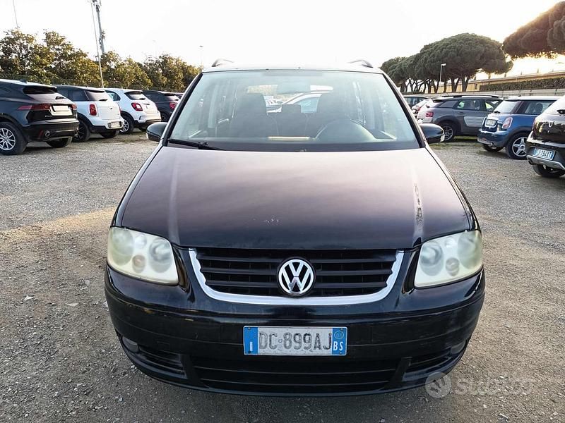 Usata VW Touran 105 CV (77 kW) 2006 Nero Monovolume