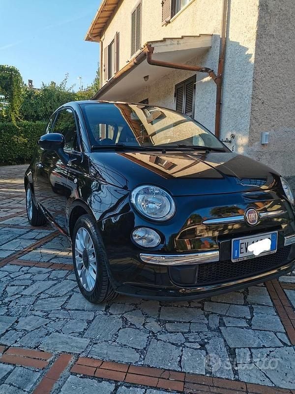 Usata Fiat 500 69 CV (50 kW) 2014 Nero Utilitaria