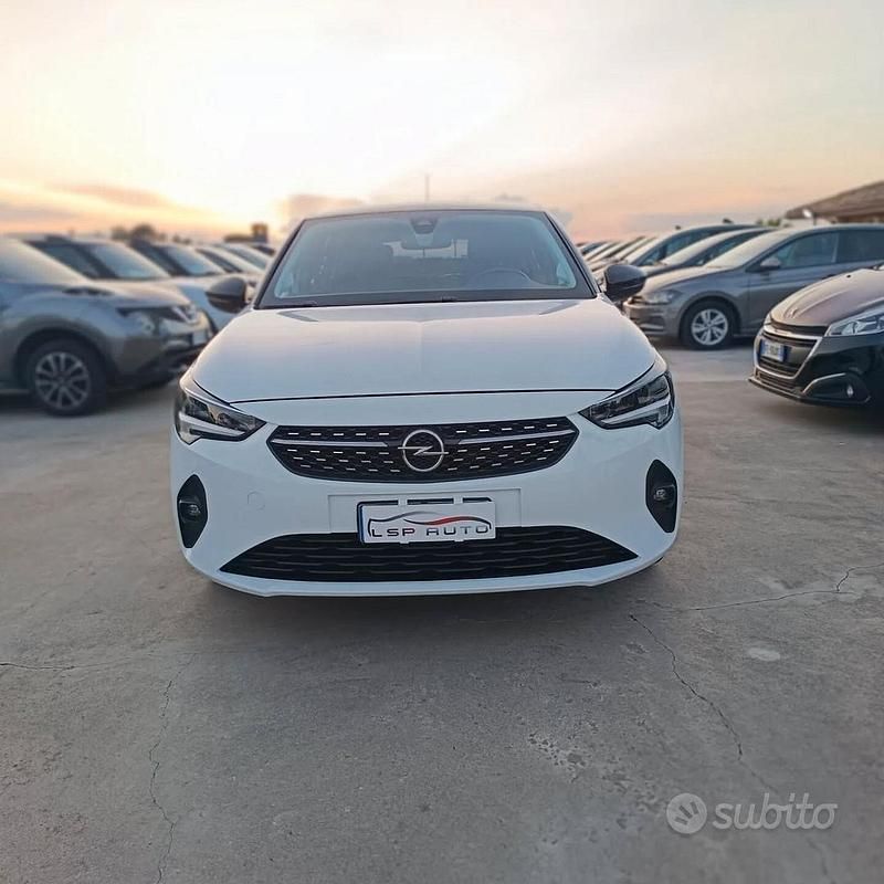 Usata Opel Corsa Elegance 75 CV (55 kW) 2020 Bianco Berlina