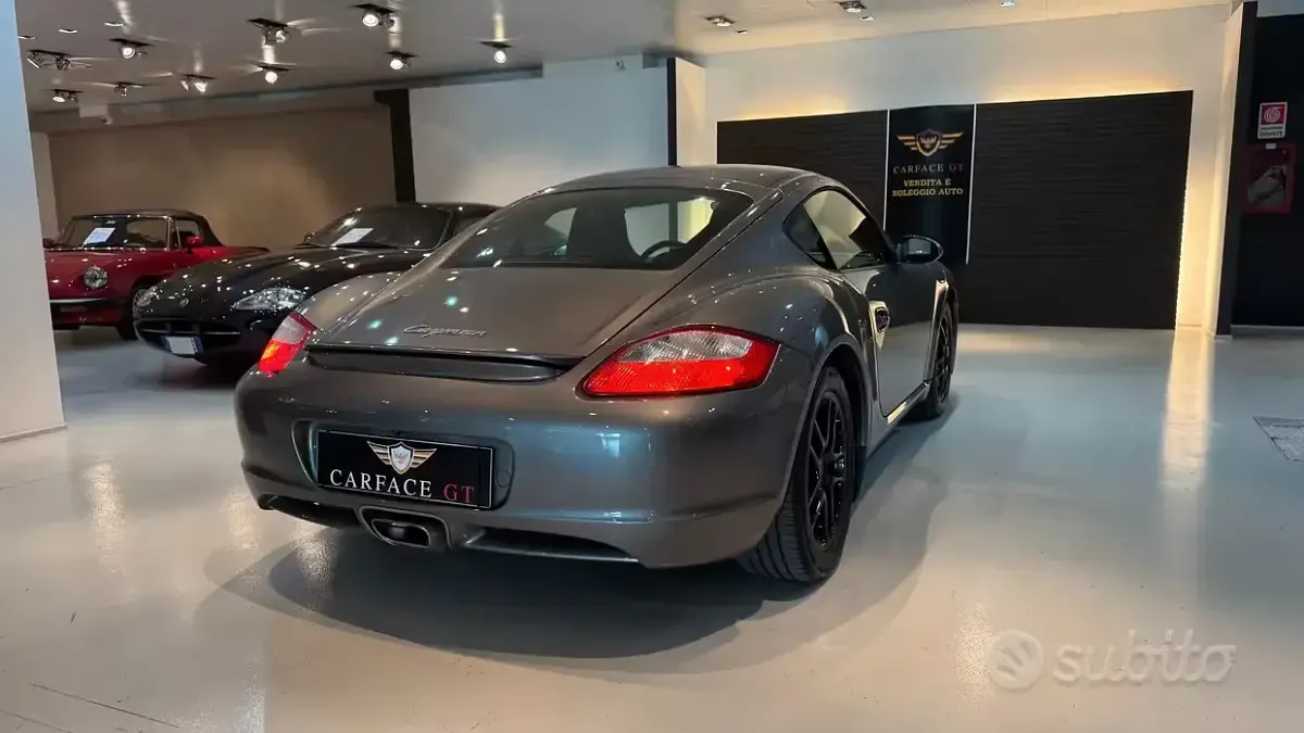 Usata Porsche Cayman 245 CV (180 kW) 2007 Grigio Coupé